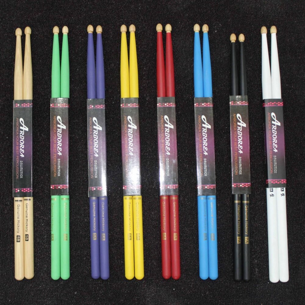 colorful drumsticks